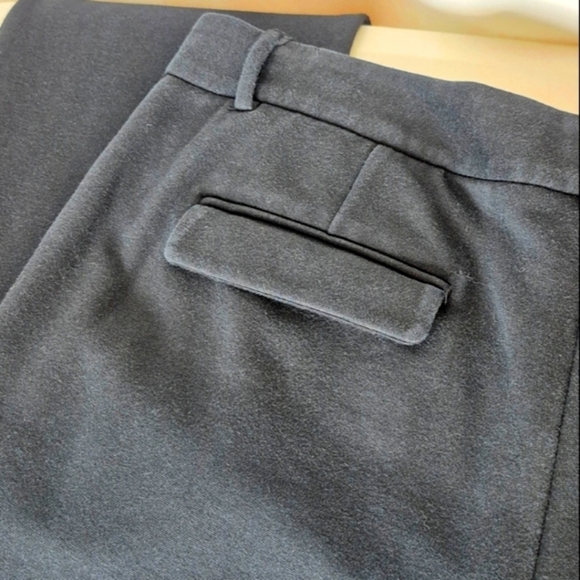 Theory Black Cotton Stretch Slim Trousers - Size 10 - Picture 9 of 16